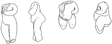 neolithic female nude figures from Hongshan culture in northeastern China